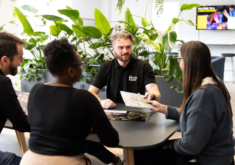 Colleagues in a meeting